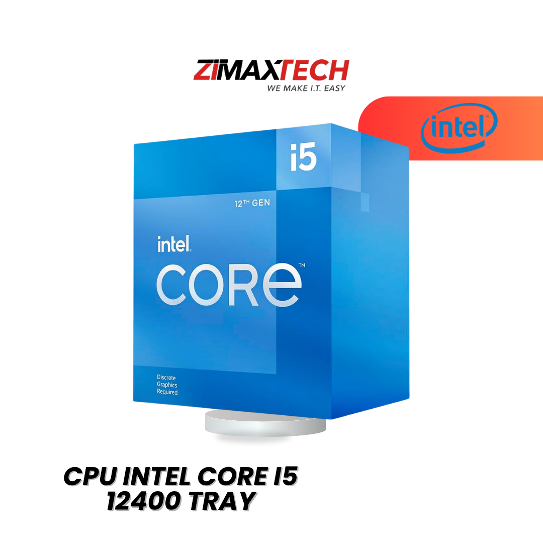 INTEL CORE I5-12400: 6 CORES, 12 THREADS, UP TO 4.4GHZ, 18MB CACHE